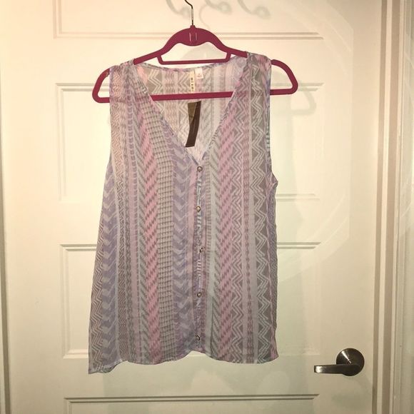 miami Tops - Pastel printed top 